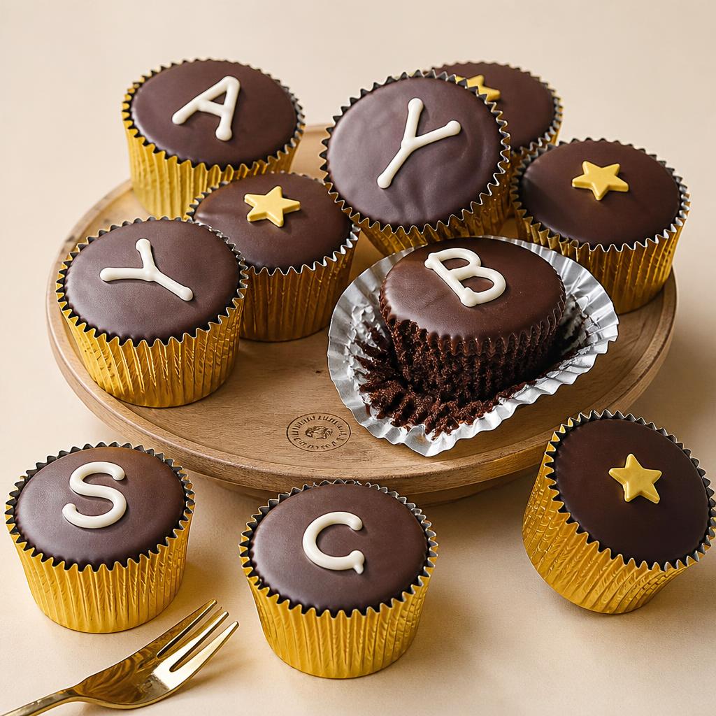 24 Chocolate Party Cakes