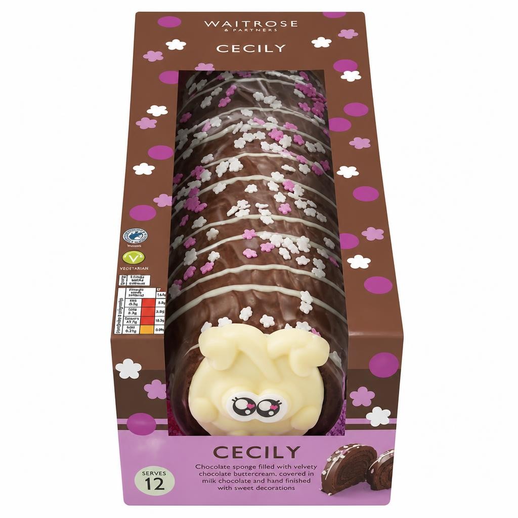 Waitrose Cecily Chocolate Sponge Cake