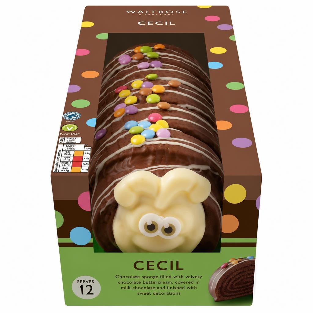 Waitrose Cecil Chocolate Sponge Cake