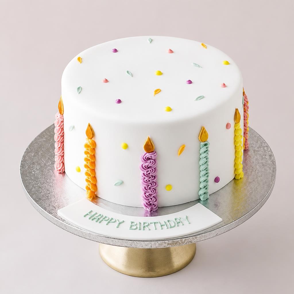 Candles Celebration Cake
