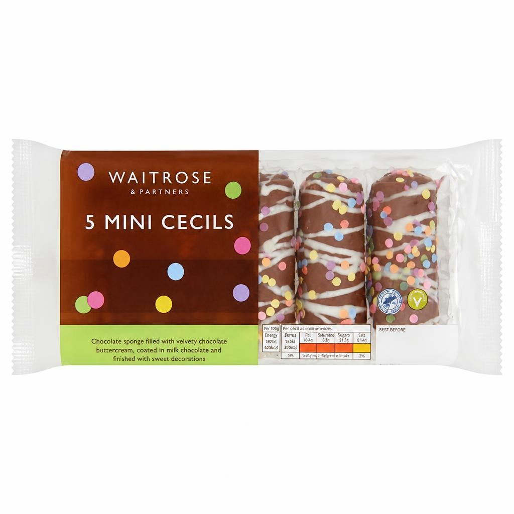 Waitrose 5 Mini Cecils Cakes