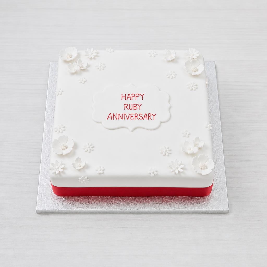 Red Celebration Cake