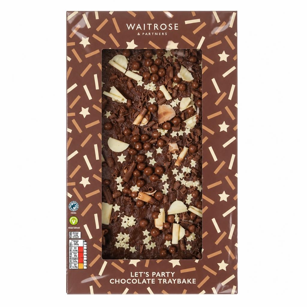 Waitrose Let's Party Chocolate Traybake