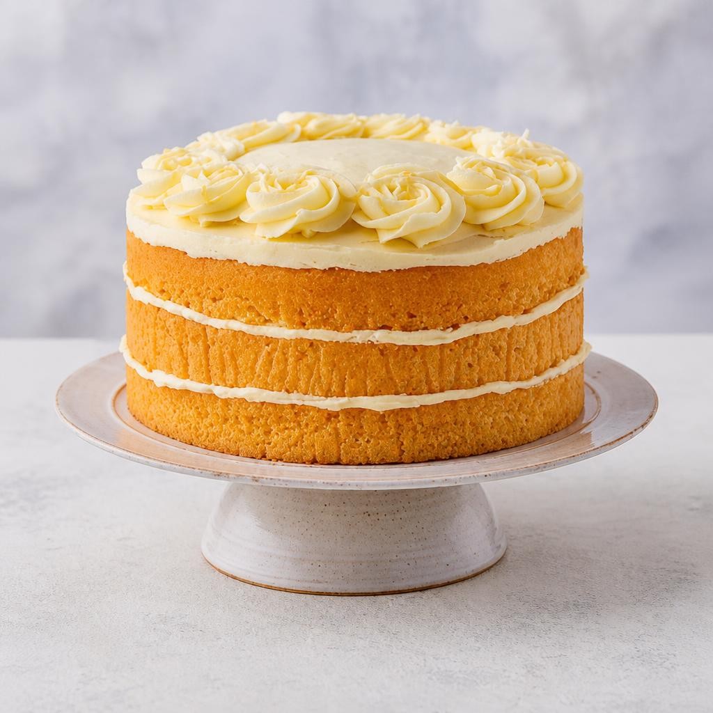 Lemon Triple Layer Cake