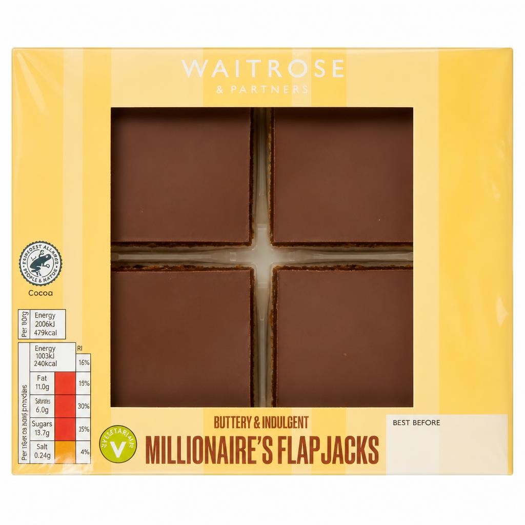 Waitrose Millionaire's Flapjacks