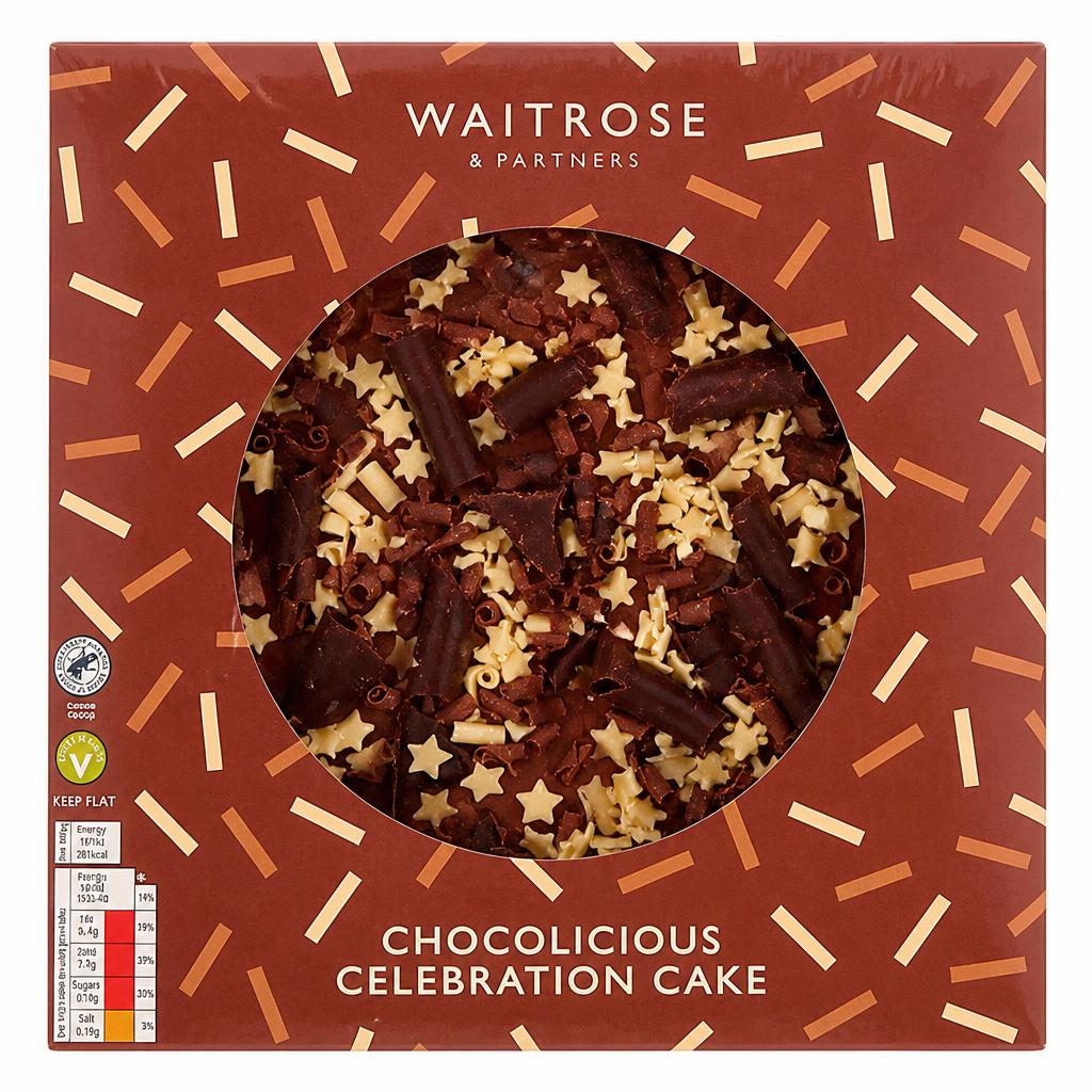 Waitrose Hand Finished Chocolate Cake