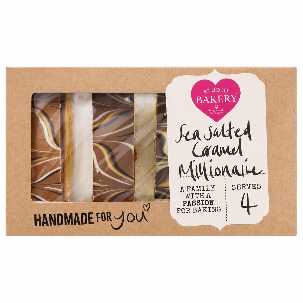 Studio Bakery Sea Salted Caramel Millionaire