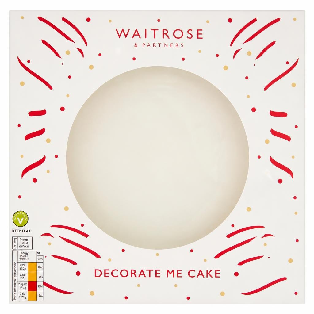 Waitrose Decorate Your Own Cake