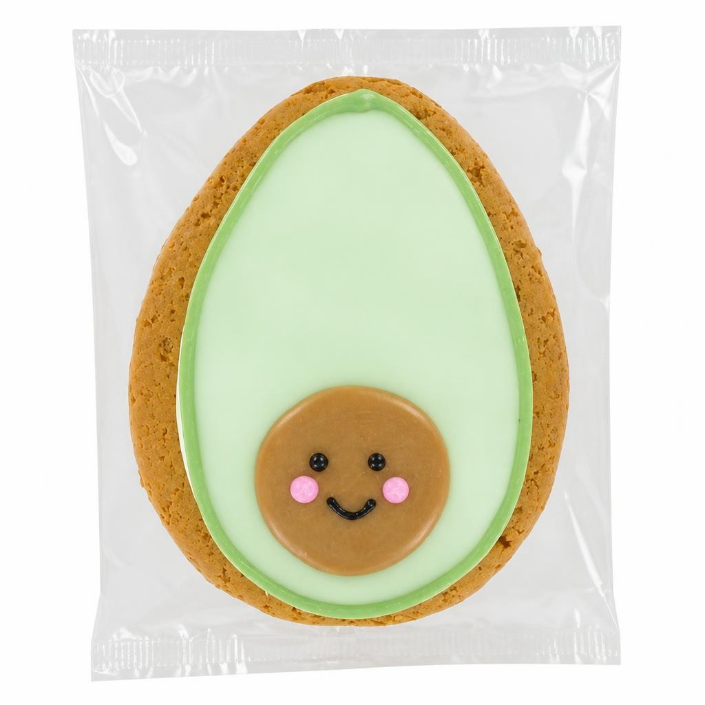 Original Biscuit Bakers Iced Gingerbread Alan the Avocado