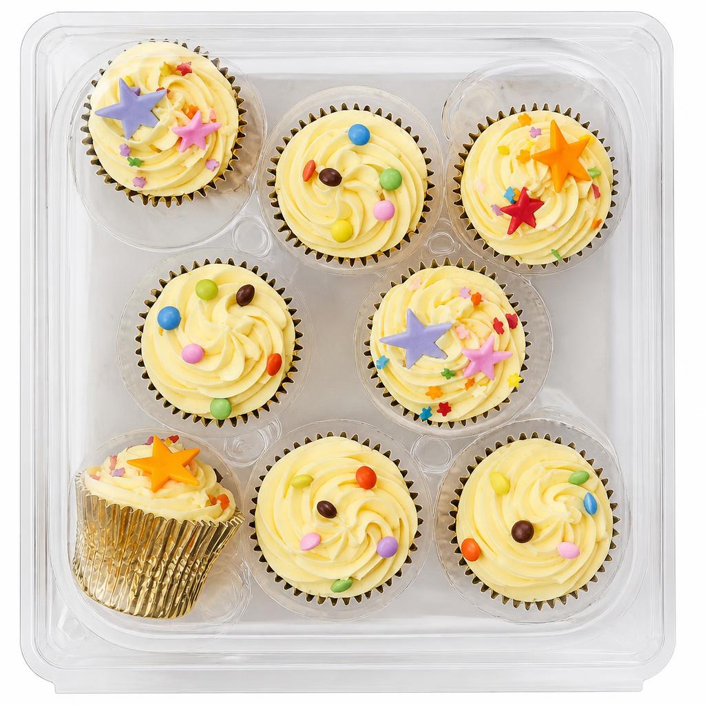 8 Party Cupcakes