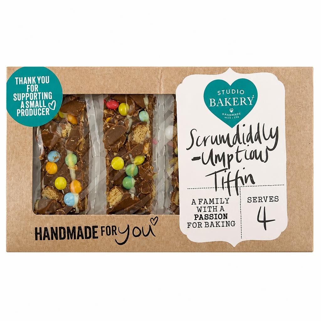 Studio Bakery Scrumdiddly umptious Tiffin