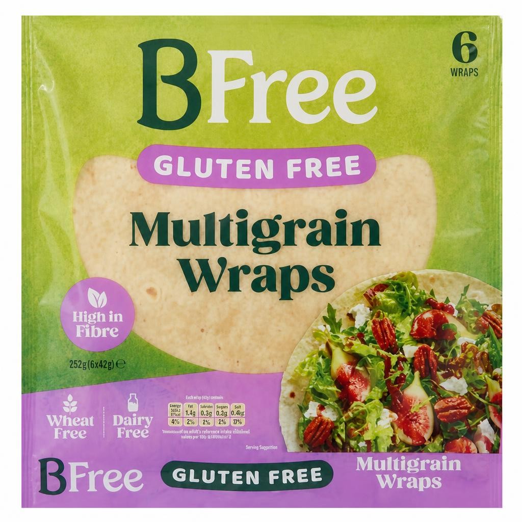 BFree Gluten Free Multigrain Wraps