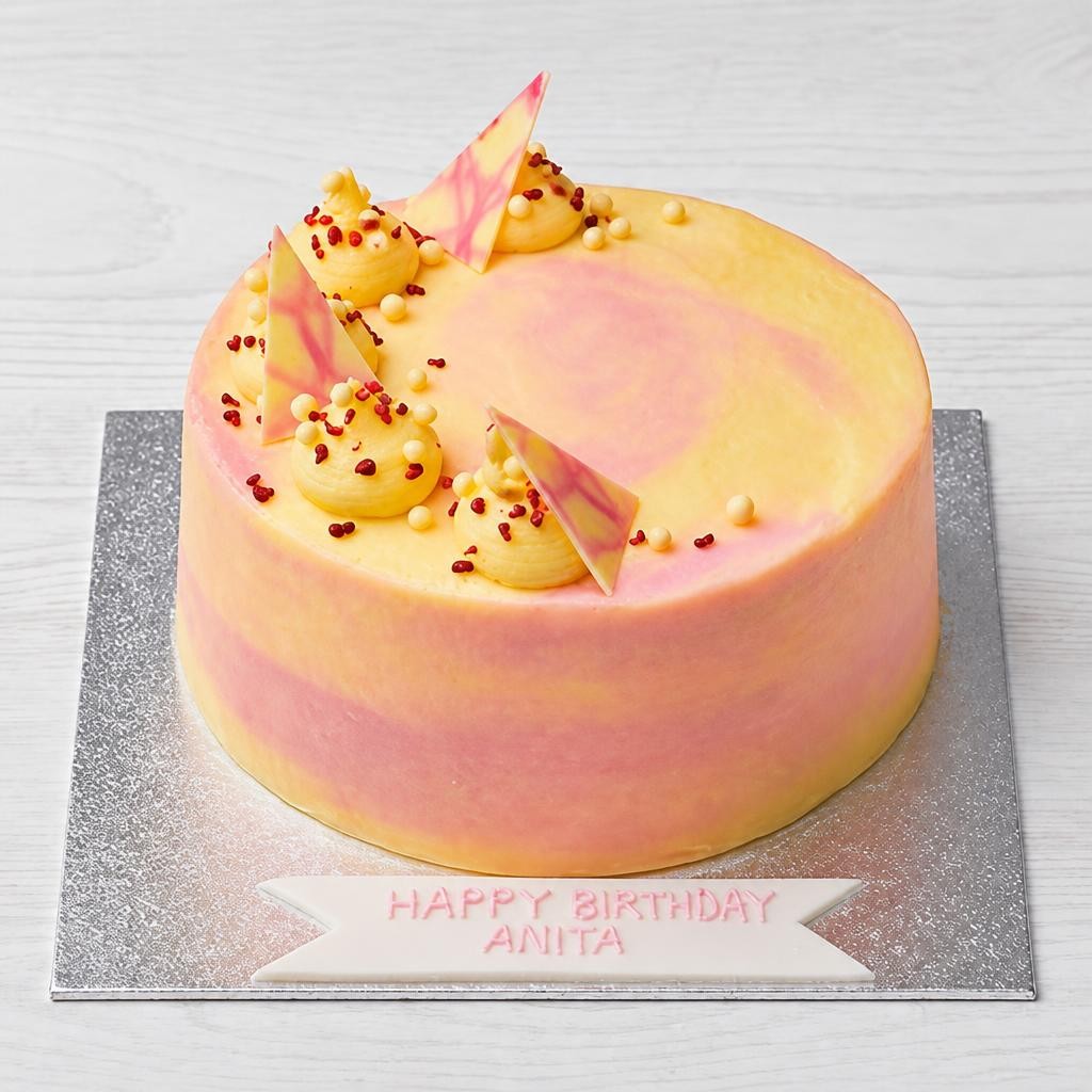 Loaded Raspberry Ripple Cake