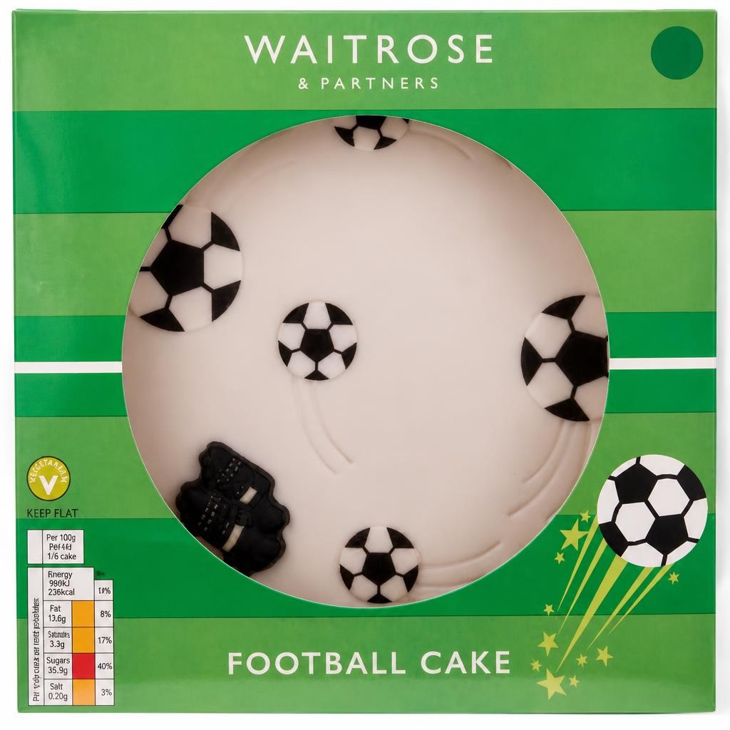Waitrose Football Cake