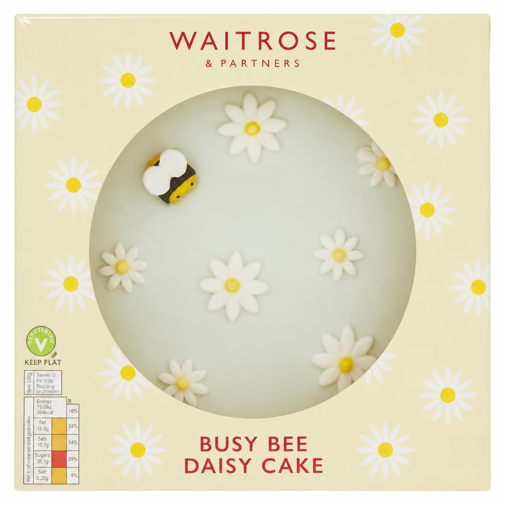Waitrose Daisy Cake