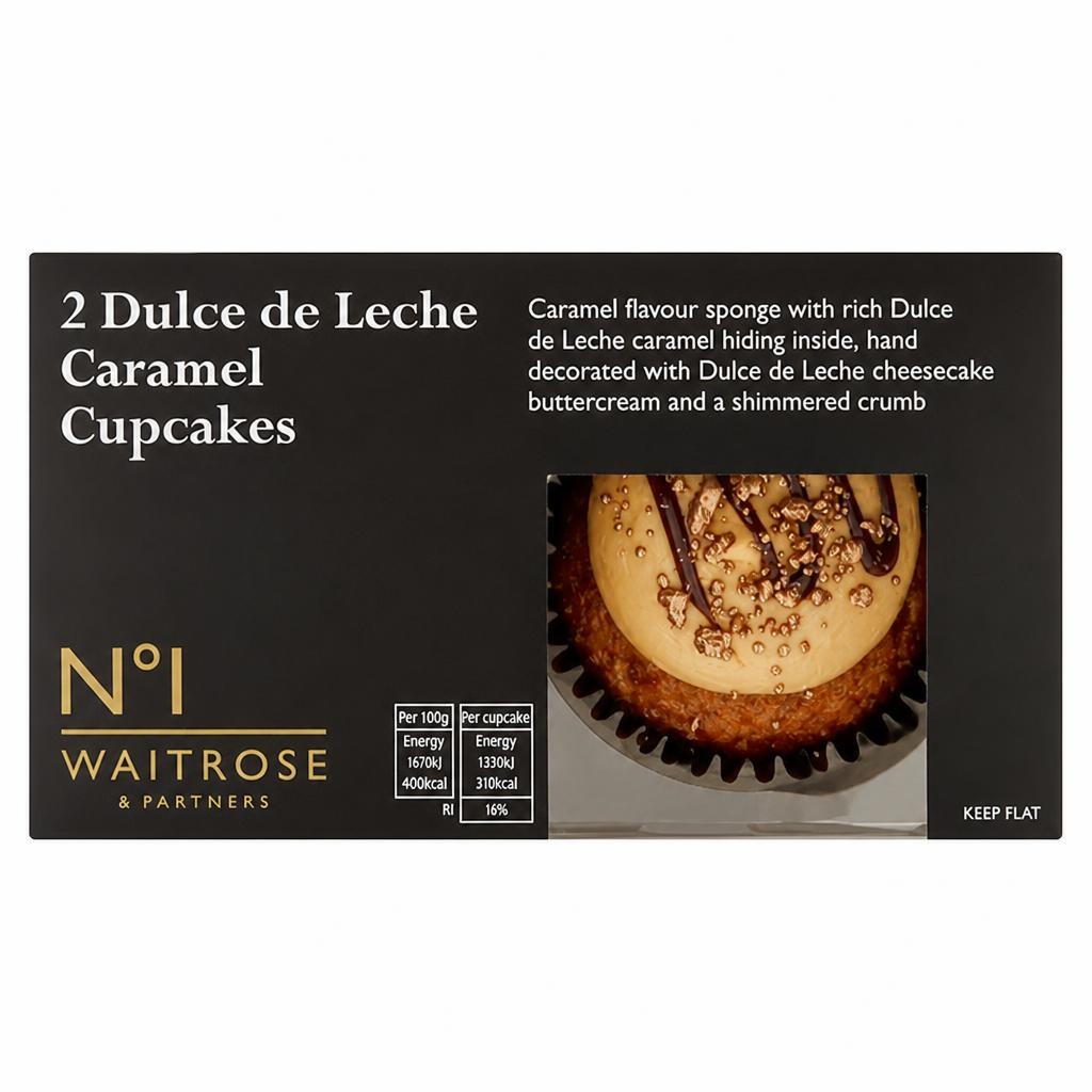 No.1 2 Dulce de Leche Caramel Cupcakes