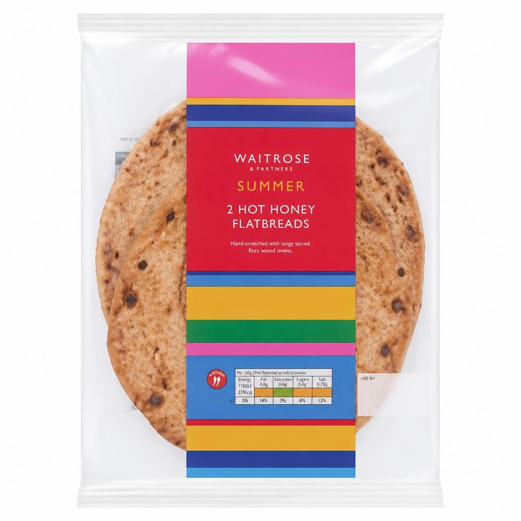 Waitrose Summer 2 Hot Honey Flatbread
