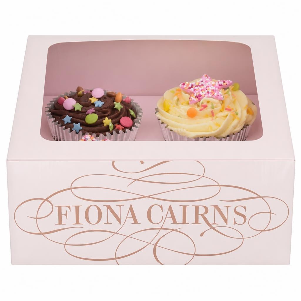 Fiona Cairns 4 Buttercream Topped Cupcakes