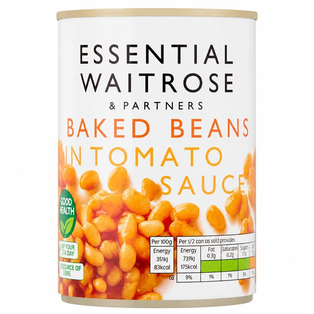 Essential Baked Beans in Tomato Sauce