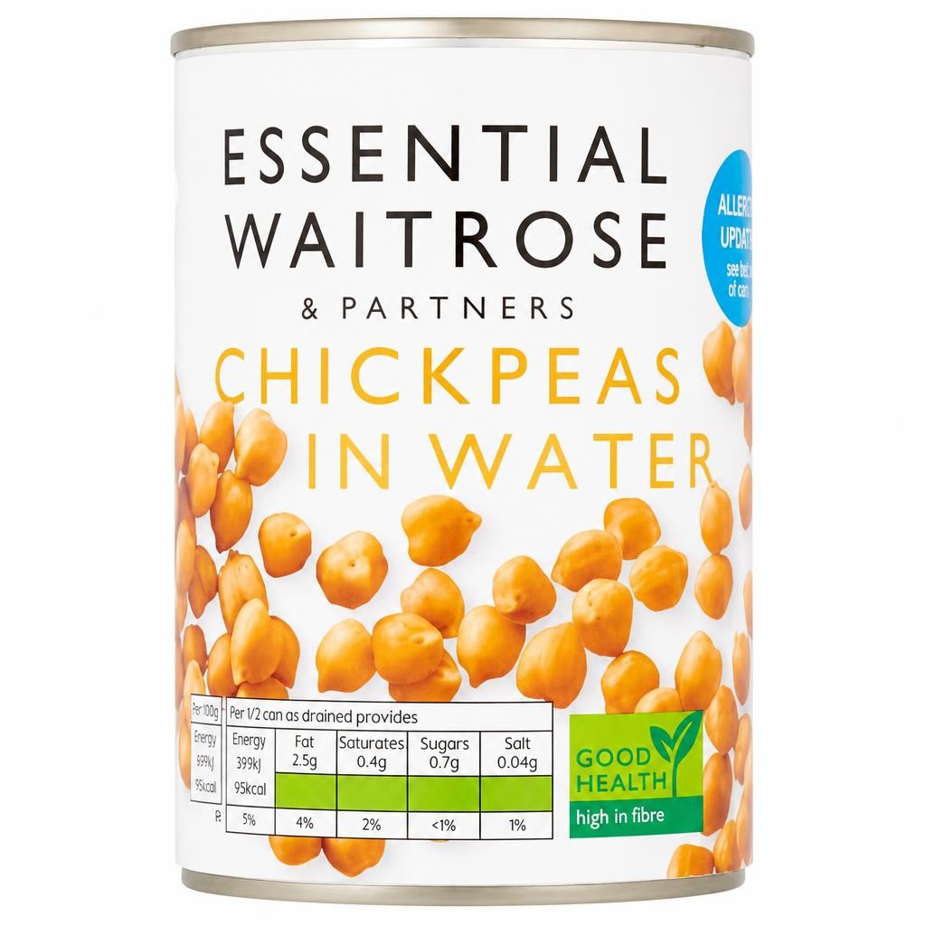 Essential Chickpeas in Water