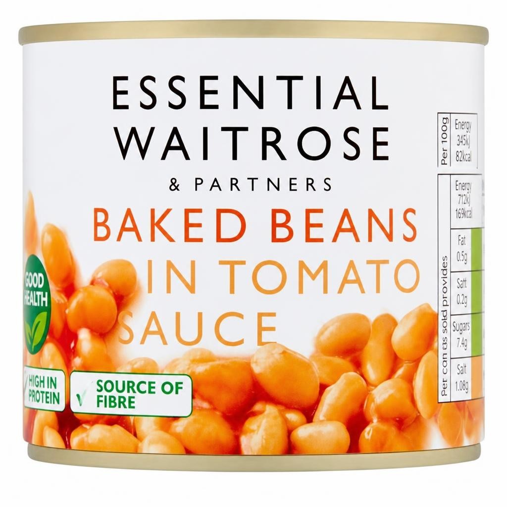 Essential Baked Beans in Tomato Sauce
