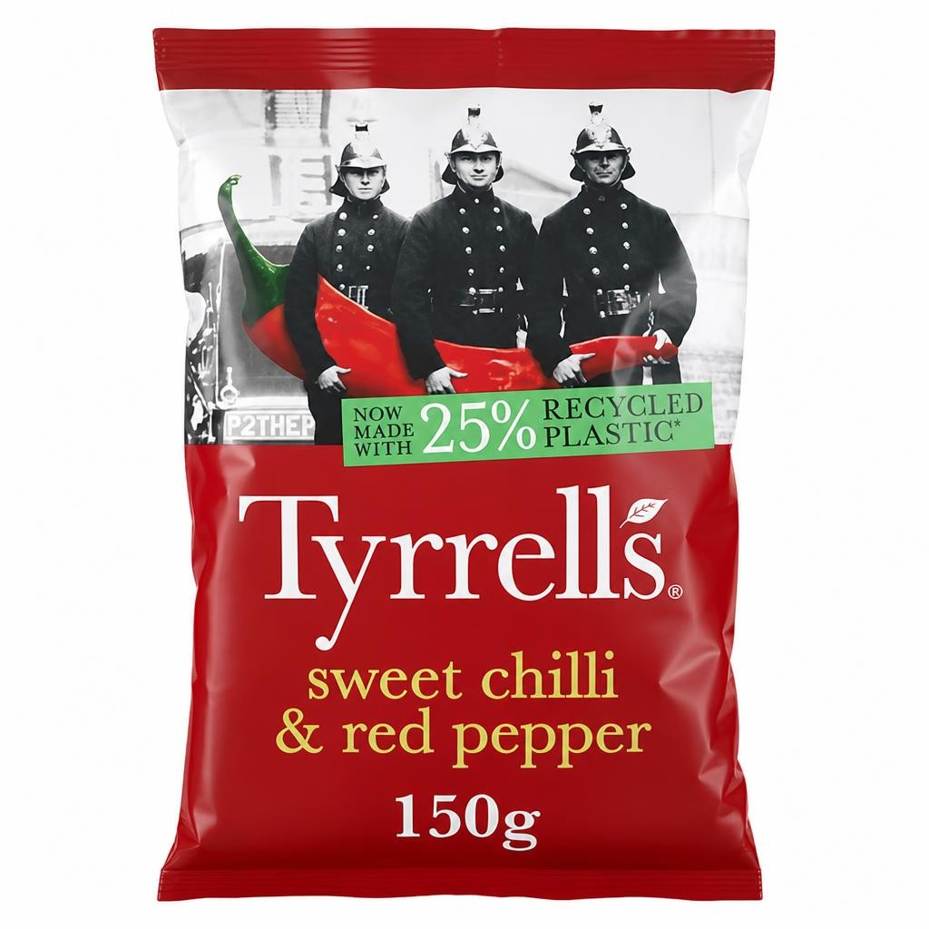 Tyrrells Sweet Chilli & Red Pepper Crisps
