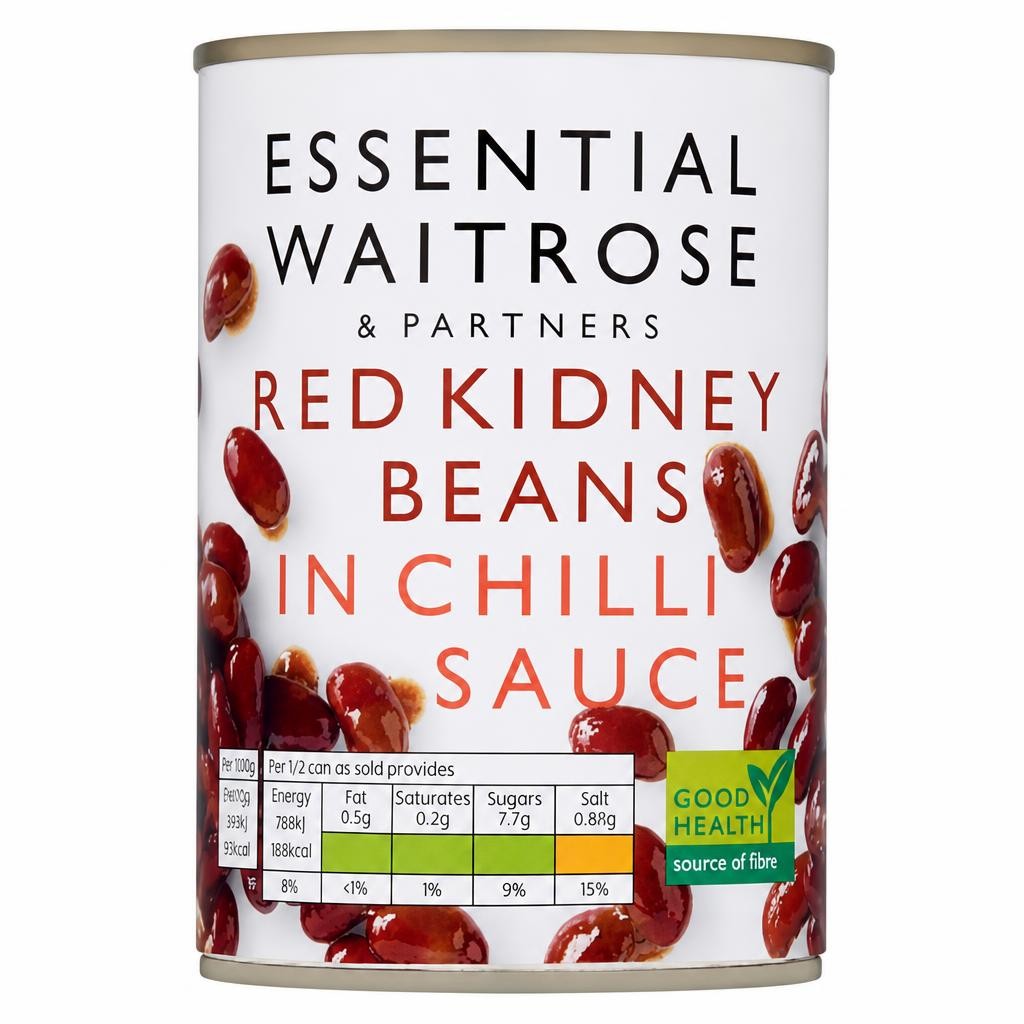 Essential Red Kidney Beans in Chilli Sauce