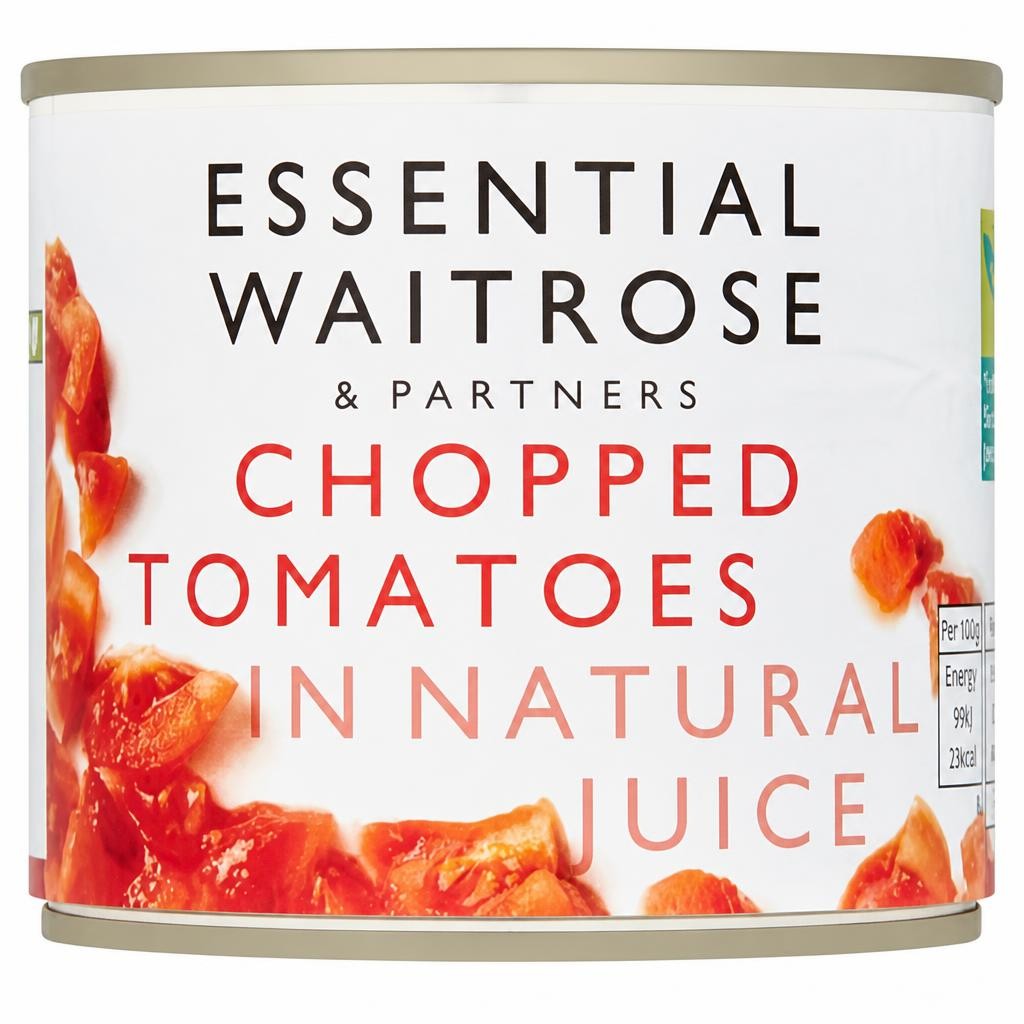 Essential Chopped Tomatoes in Natural Juice