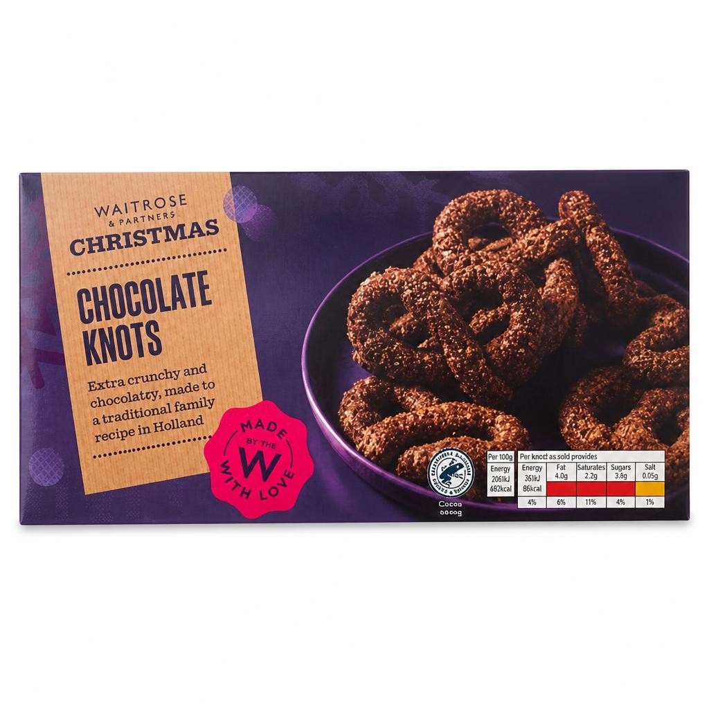 Waitrose Christmas Chocolate Knots