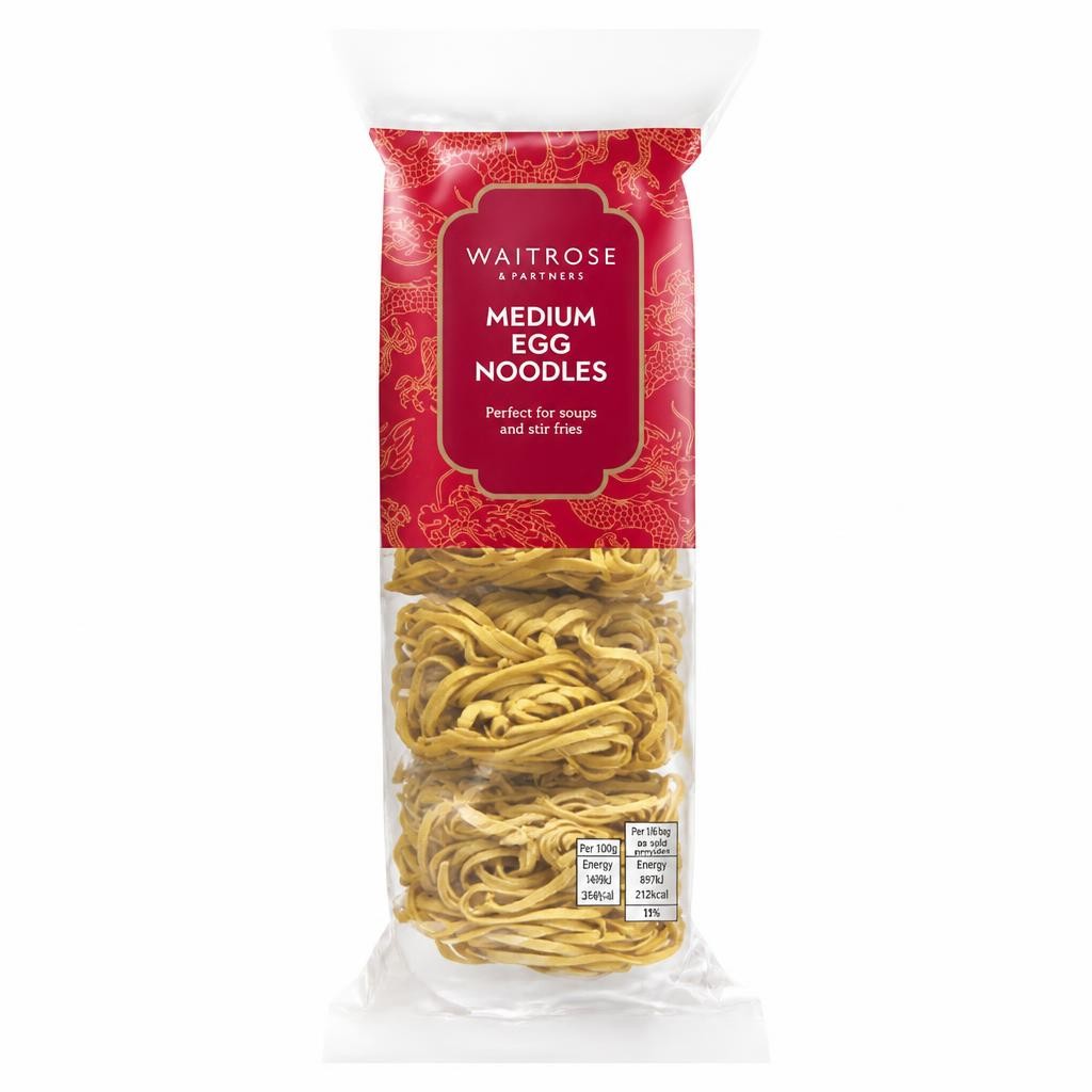 Waitrose Egg Noodles Medium