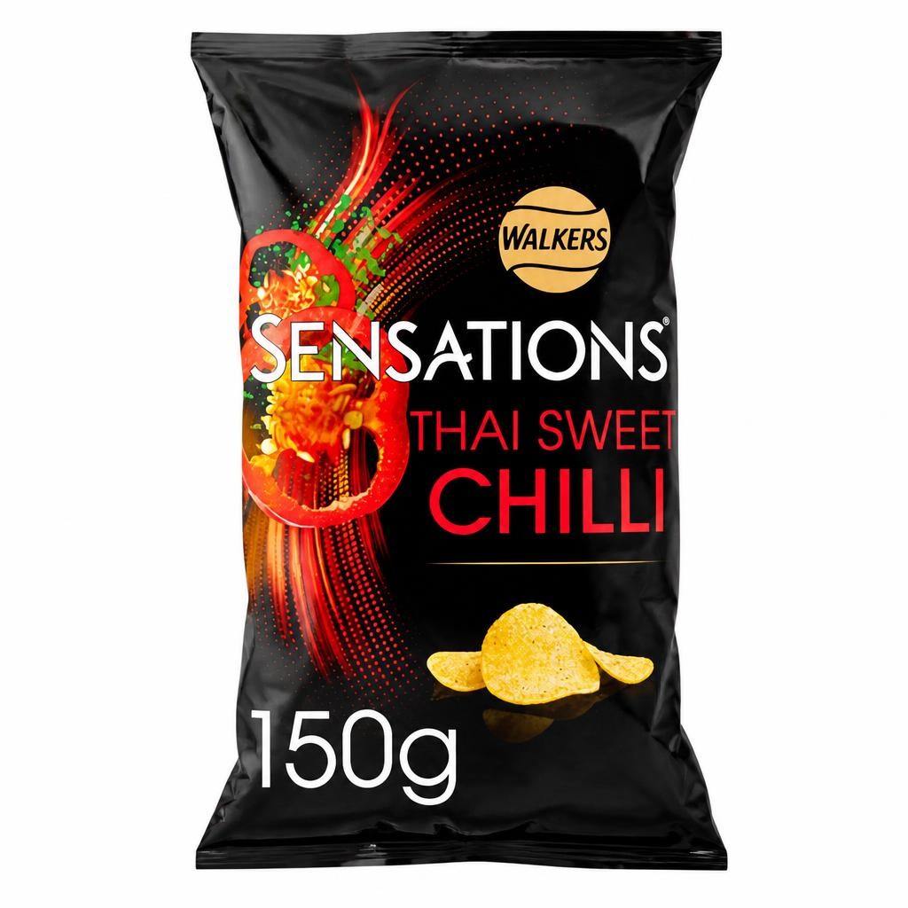 Walkers Sensations Thai Sweet Chilli Sharing Crisps