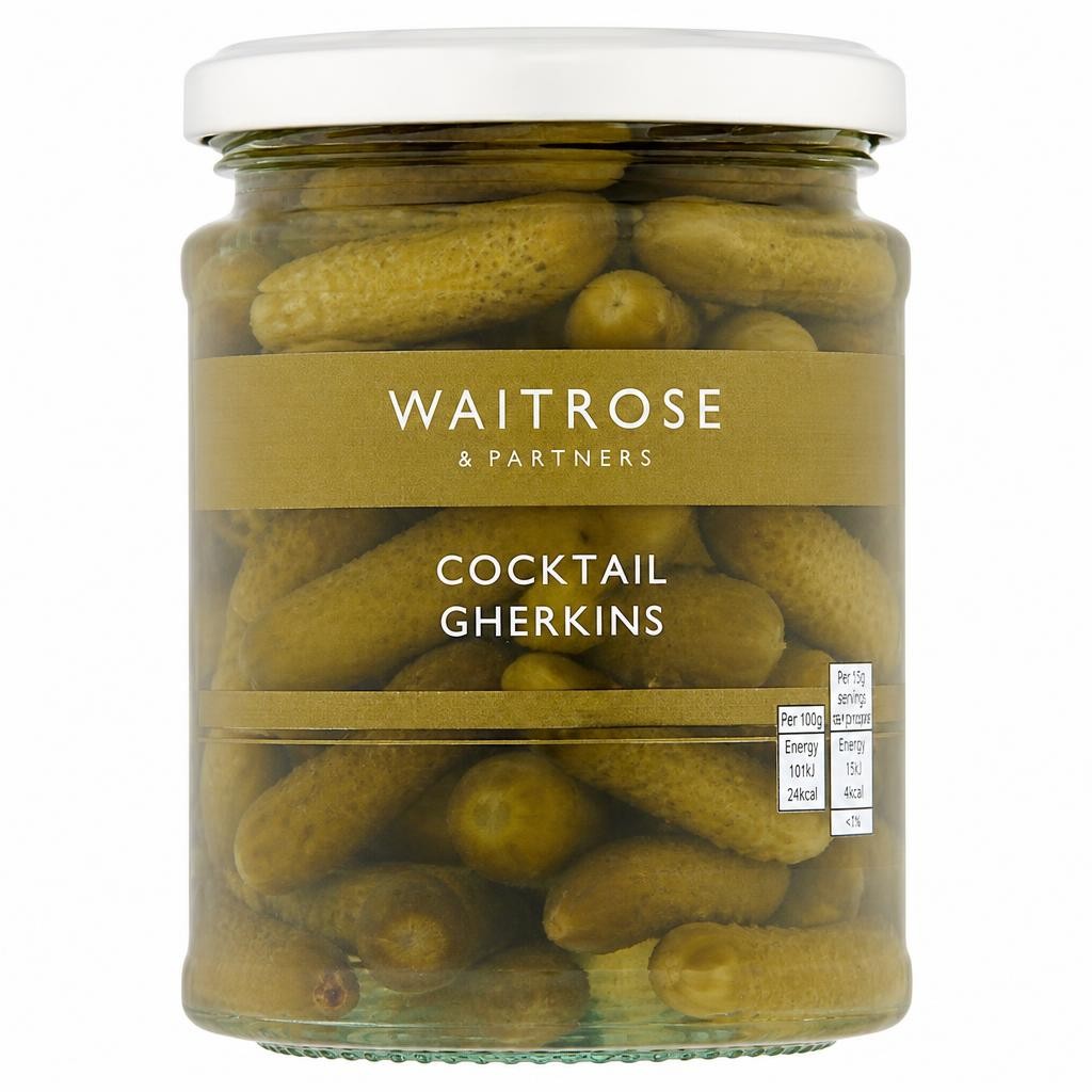 Waitrose Cocktail Gherkins