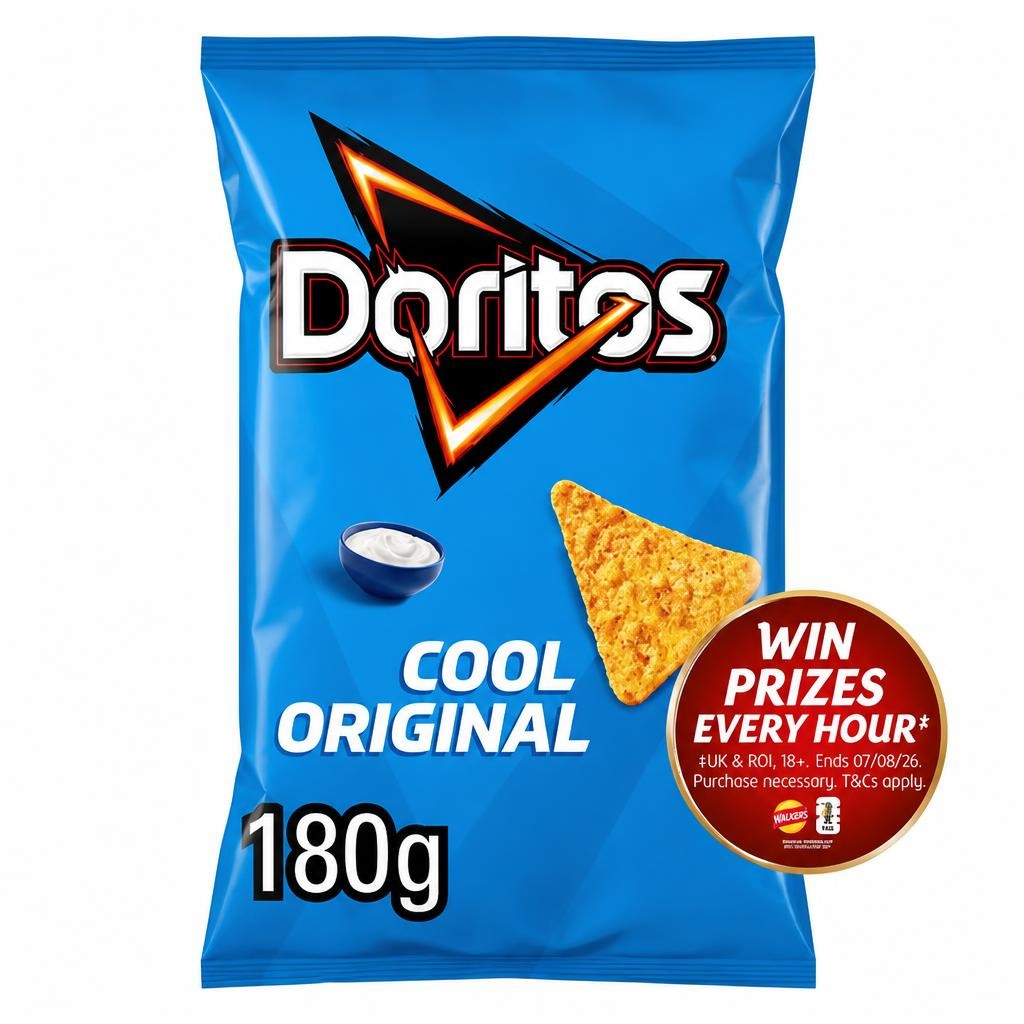 Doritos Cool Original Tortilla Chips Sharing Bag Crisps 180g