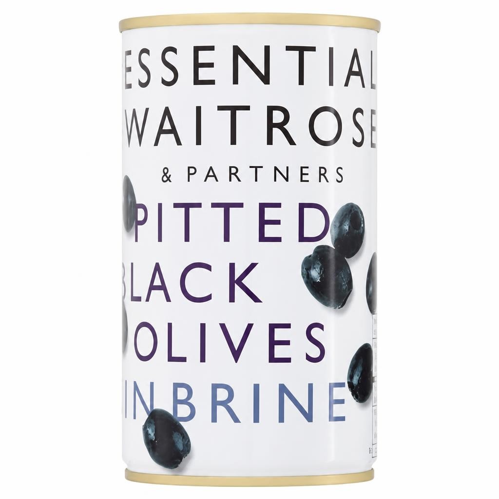 Essential Pitted Black Olives