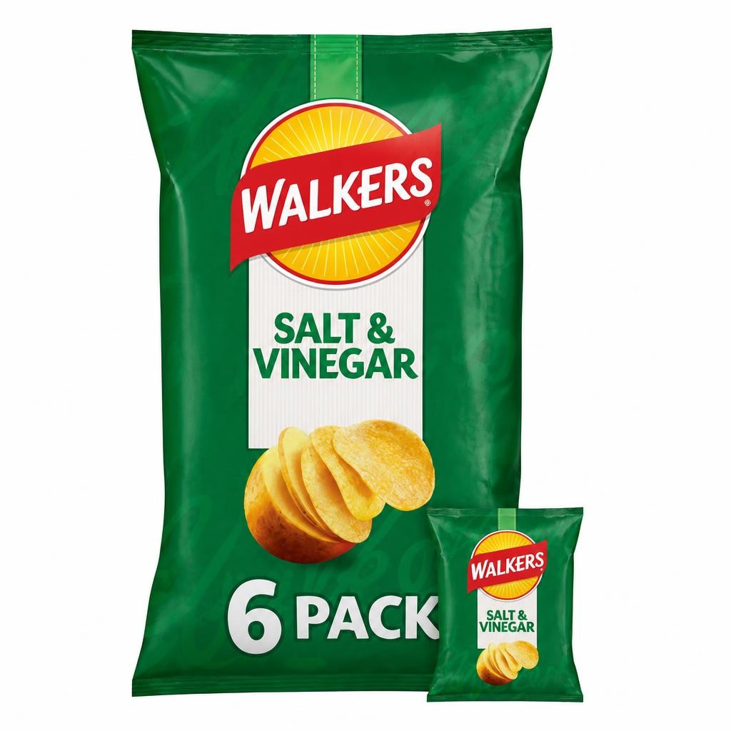 Walkers Salt & Vinegar Multipack Crisps