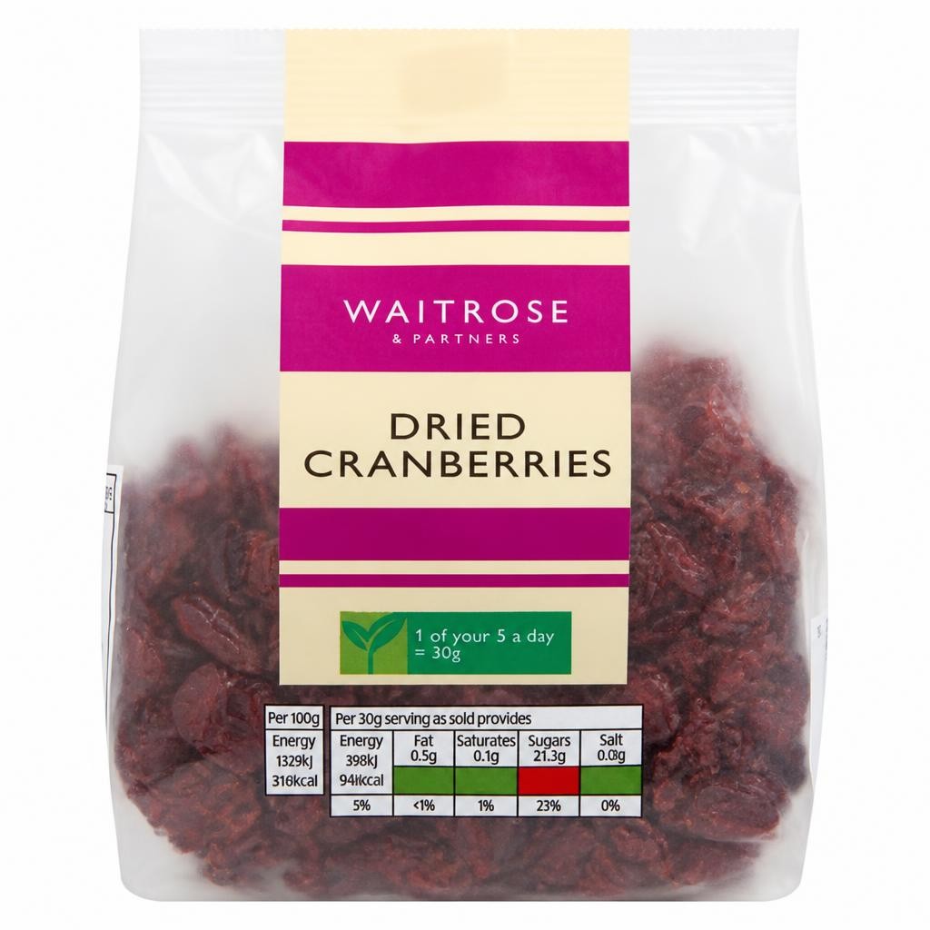 Waitrose Dried Cranberries