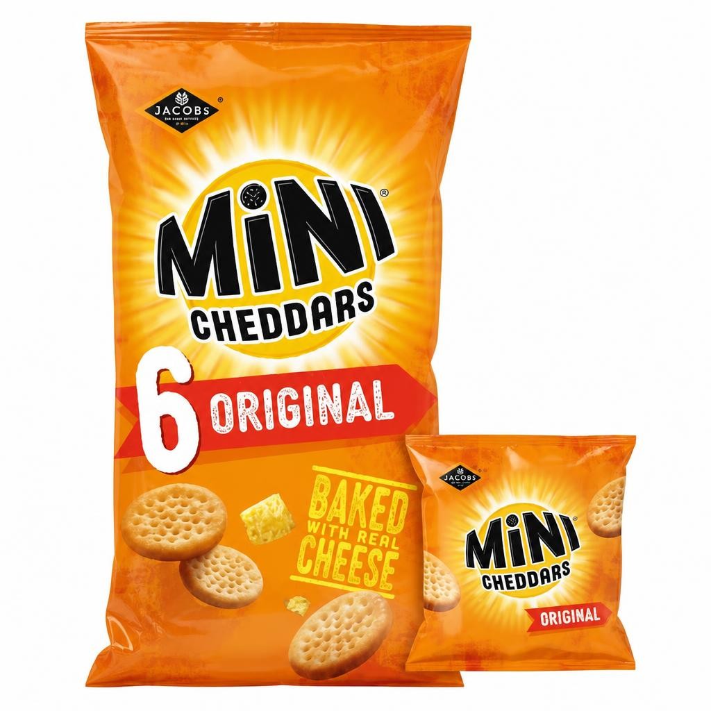 Jacob's Mini Cheddars Original 6s