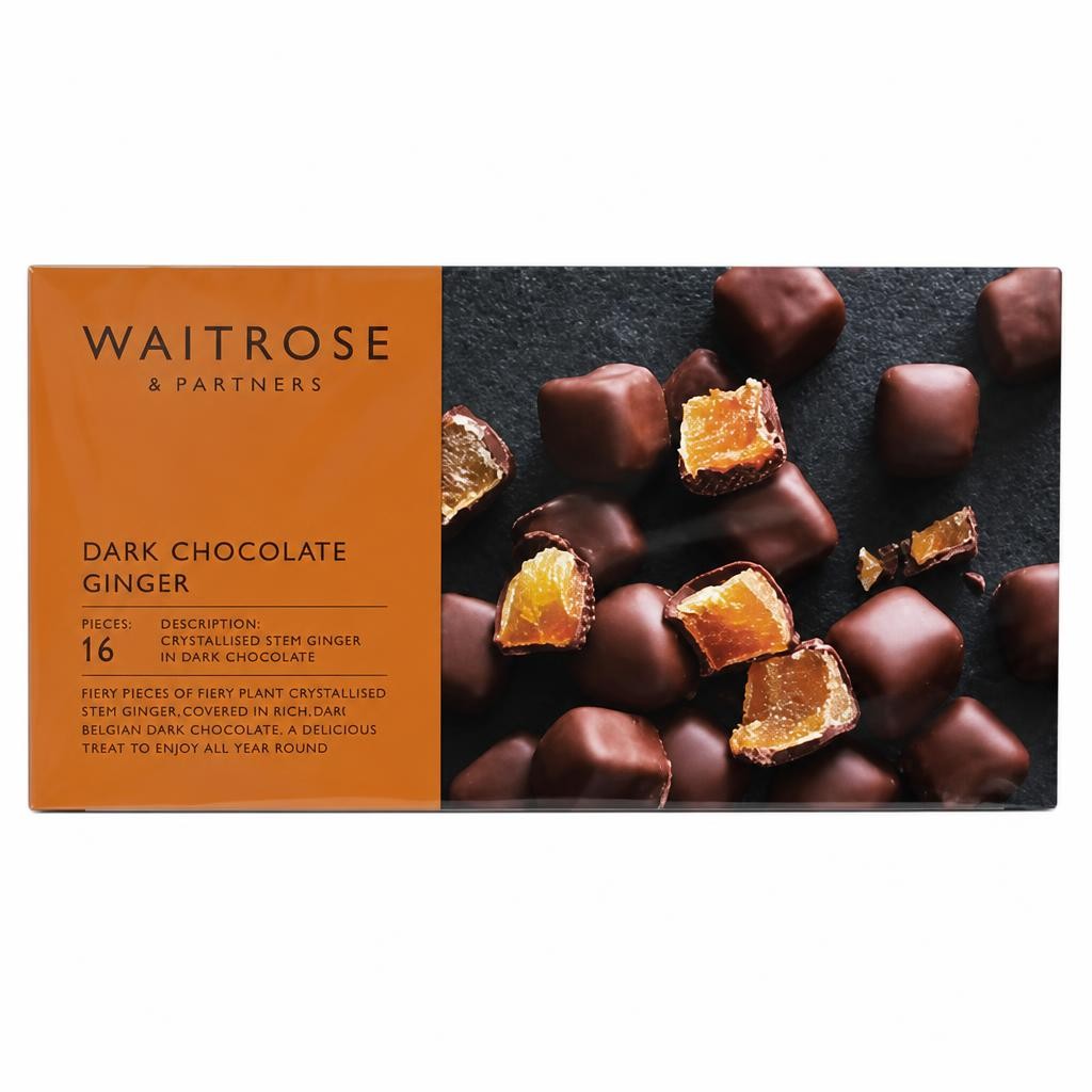 Waitrose Dark Chocolate Ginger