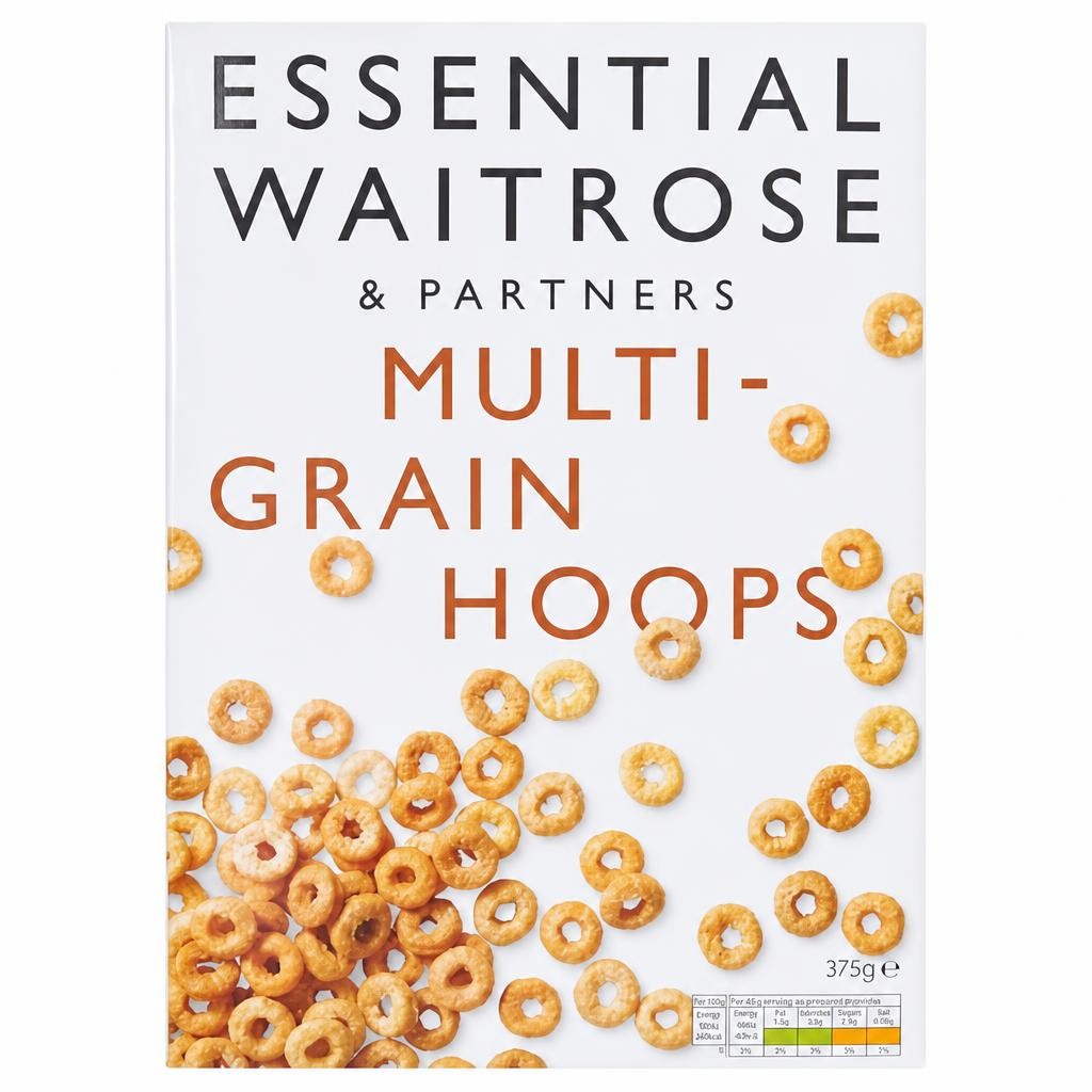 Essential Multigrain Hoops 375g