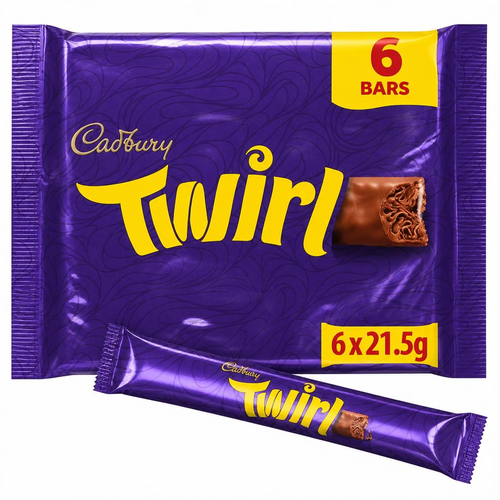 Cadbury Twirl Milk Chocolate 3 Pack Multipack