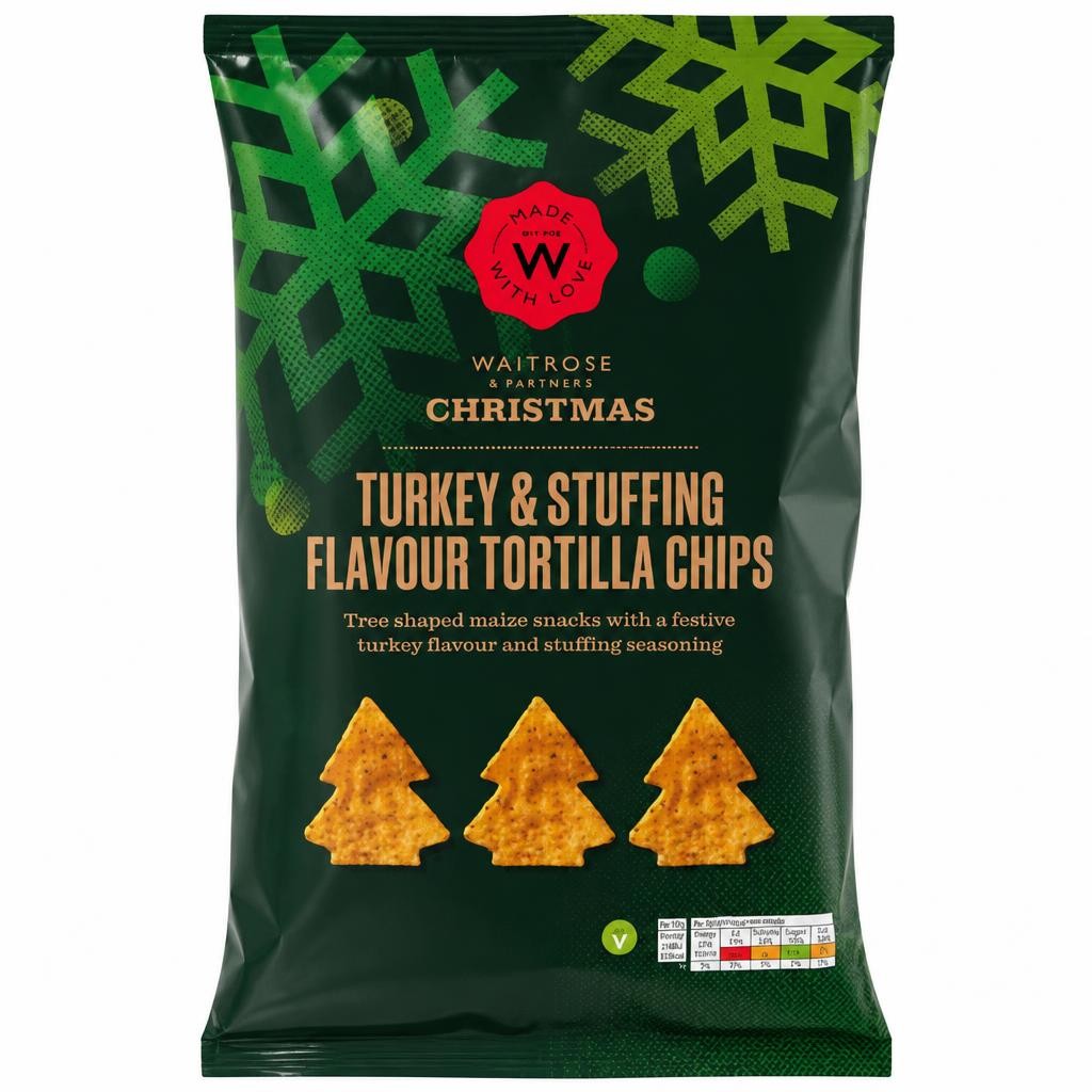 Waitrose Turkey & Stuffing Tortilla Chips
