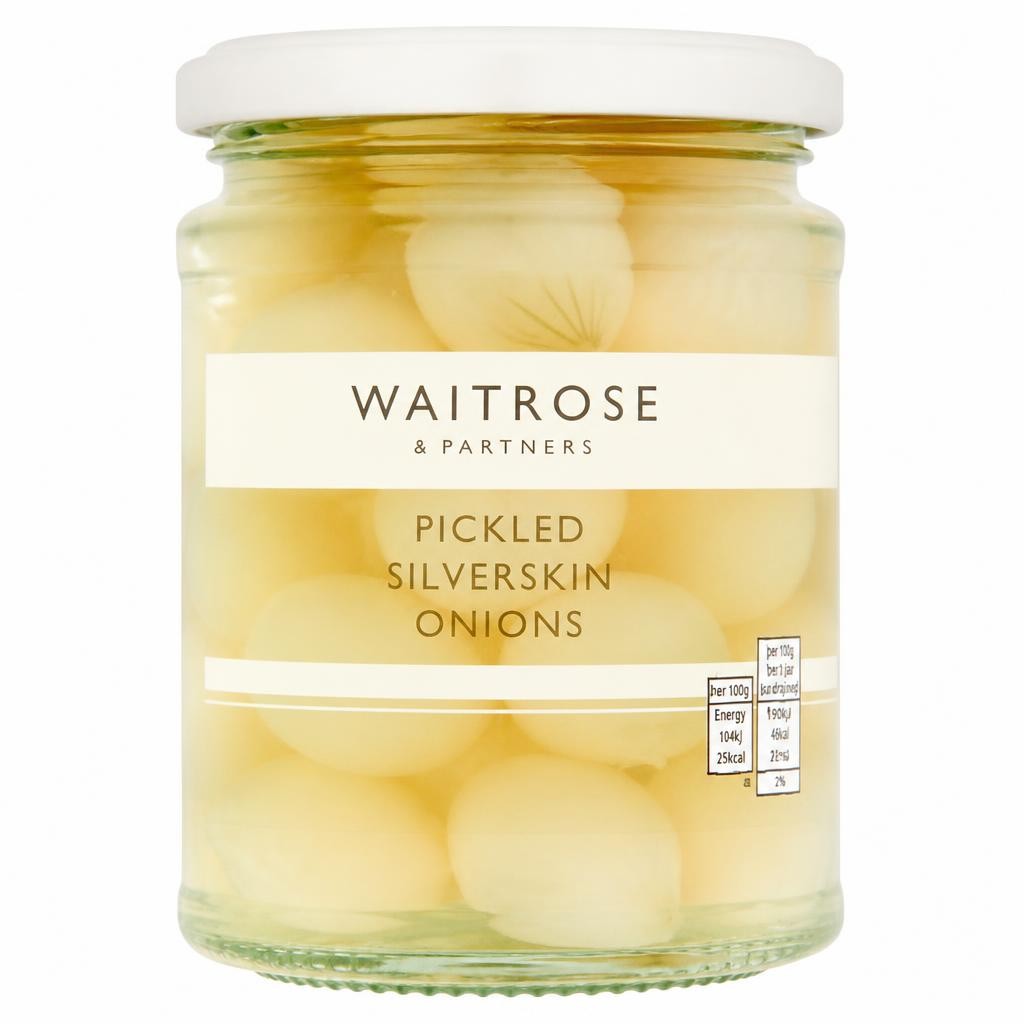 Waitrose Pickled Silverskin Onions