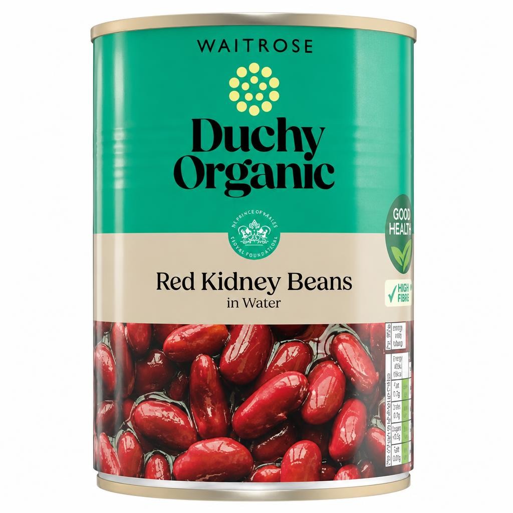 Duchy Organic Red Kidney Beans in Water