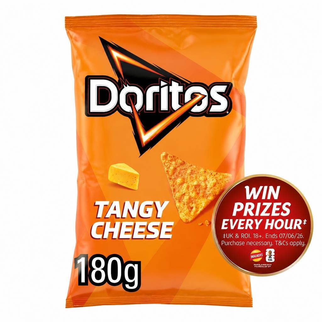Doritos Tangy Cheese Tortilla Chips Sharing Bag Crisps