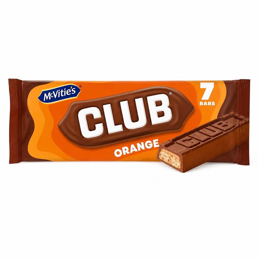 McVitie's Club Orange Biscuit Bars Multipack