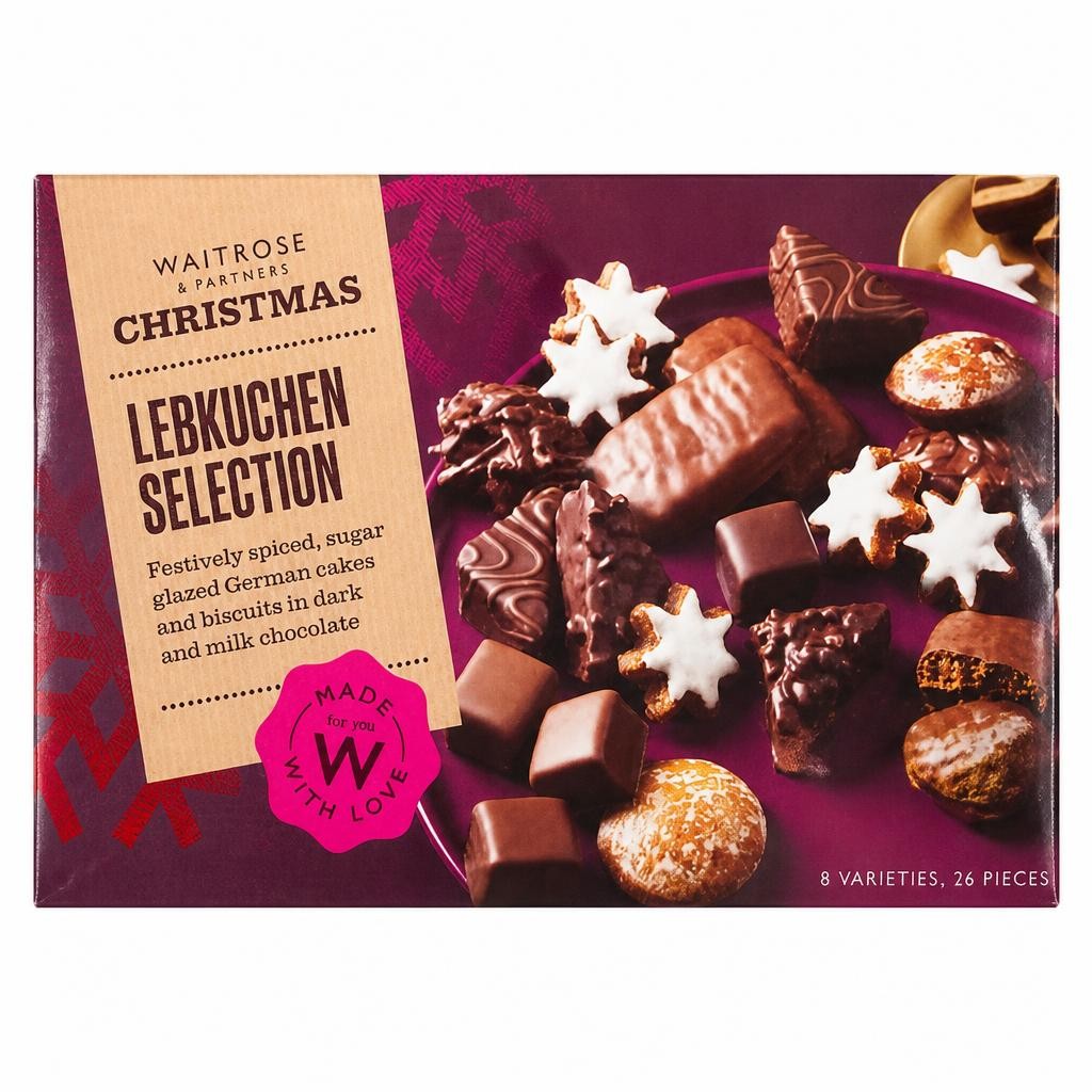 Waitrose Christmas Lebkuchen Biscuit Selection