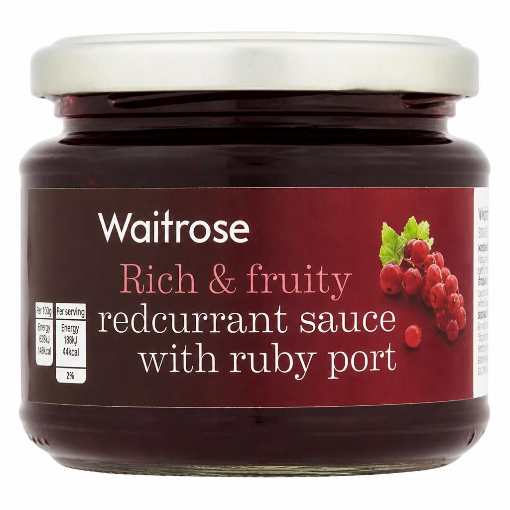 Waitrose Redcurrant Sauce with Ruby Port