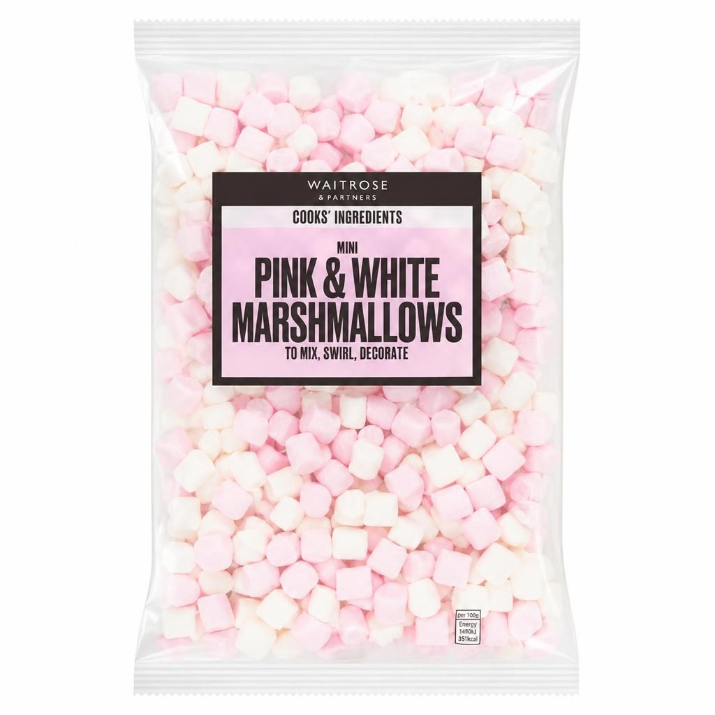 Cooks Ingredients Mini Pink & White Marshmallows