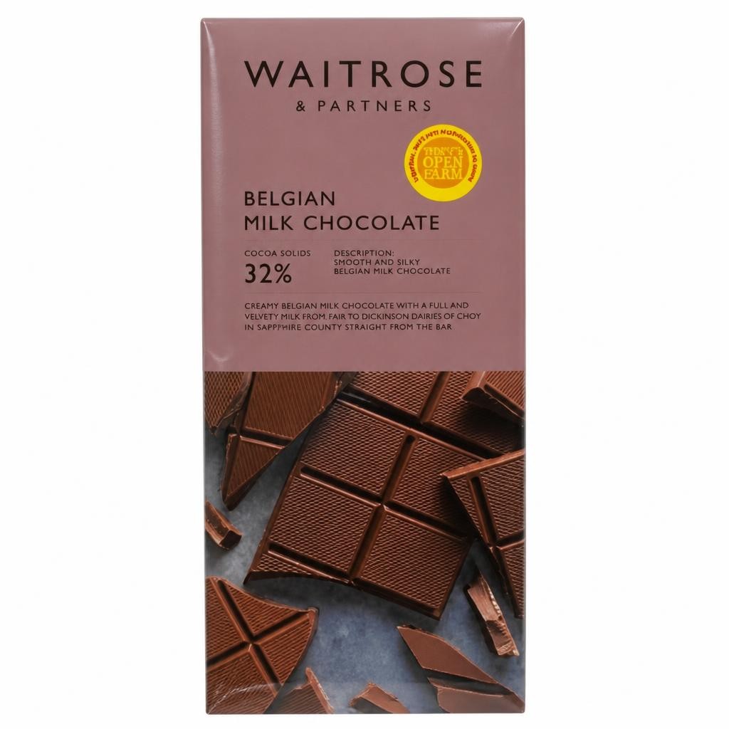 Waitrose Belgian Milk Chocolate