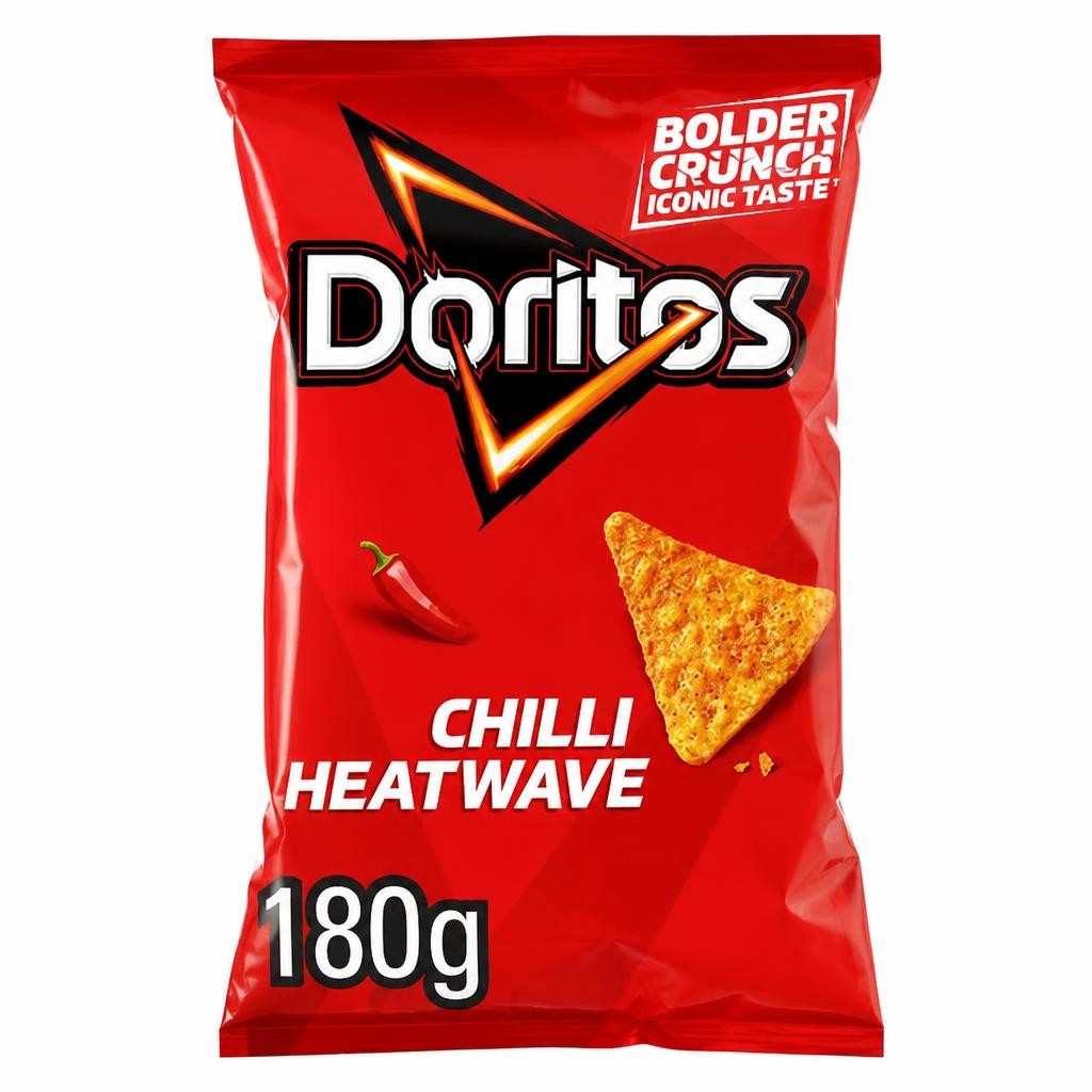 Doritos Chilli Heatwave Tortilla Chips Sharing Bag Crisps